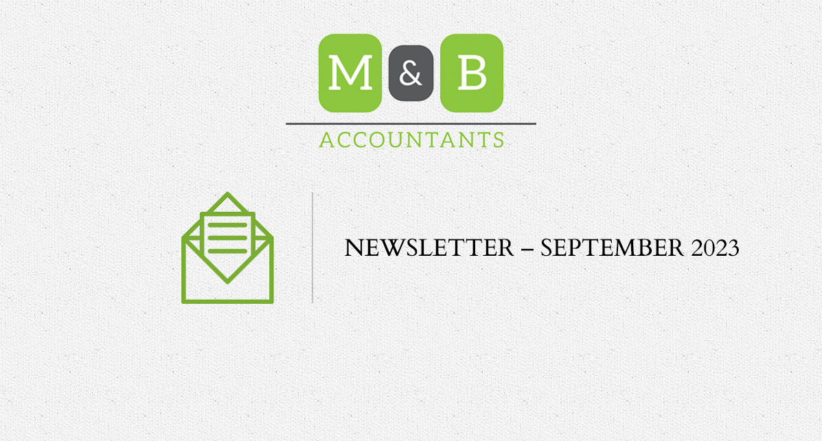M + B Accountants - September 2023 Newsletter